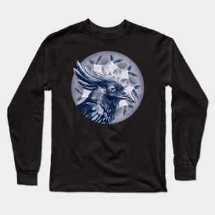 Raven with mandala Long Sleeve T-Shirt